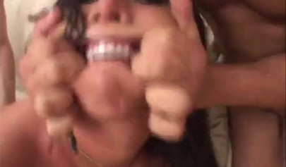 Teen slut Cody Lane gets her mouth and asshole stretched out and dicked