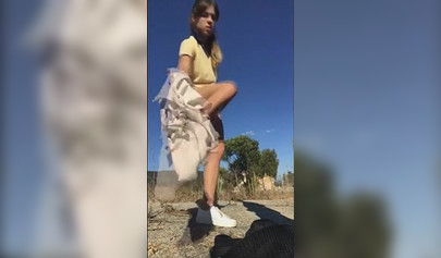 Busty teen fucking a huge African black dick in her homemade compilation