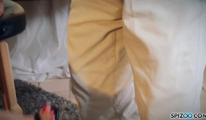 Asian mistress Saya Song gets gets her sexy feet worshiped, fucked and jizzed