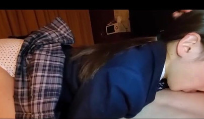 Innocent Japanese teens get their tight pussies stretched out and jizzed