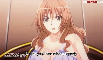 Hentai goddess with large melons taking a hardcore pounding