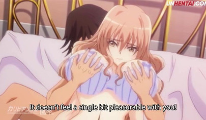 Hentai goddess with large melons taking a hardcore pounding