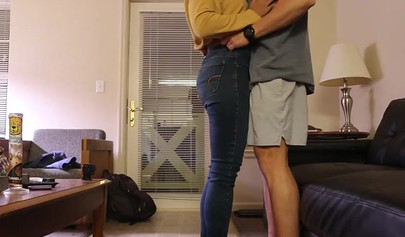 Hot amateur teen gets her squirting pussy fingered and penetrated deep