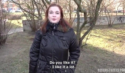 Big boobed 18 year old virtuoso takes serious cash to fuck a stranger