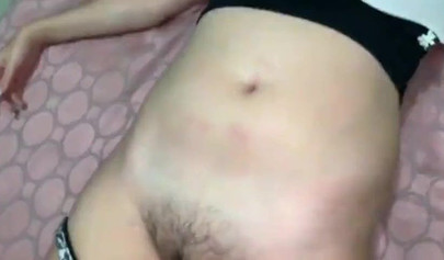 Busty curvaceous teen gets her trimmed beaver fucked in missionary position