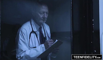 Russian cuckold wife Elena Koshka squirts all over stranger's dick