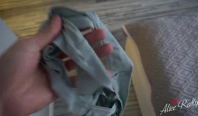 Gorgeous teen Alice gets accidentally fucked in her asshole by her cousin