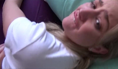 Busty teen babe Serena Avary moans as she gets boned by her stepbrother