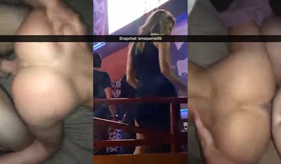 Cock hungry amateur sluts show off their fucking skills in Snapchat compilation