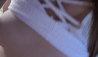 Brother licks and fucks his teenage stepsister's pussy in the kitchen