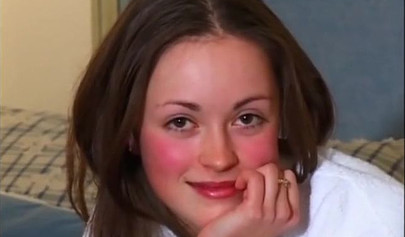 Innocent brunette Yulia gets boned by a nasty hairy man at the casting