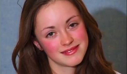 Innocent brunette Yulia gets boned by a nasty hairy man at the casting