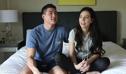 Dark haired hottie Rachel Ford gets pounded by Sean Lee