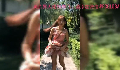 Lovely Asian babe blows off a random dude in the hallway of hotel