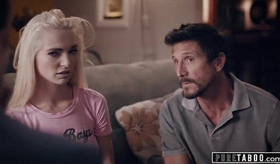 Kinky Russian teen Lana Sharapova takes care of two hard dicks & gets double fucked