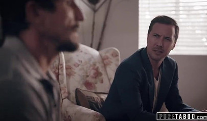 Kinky Russian teen Lana Sharapova takes care of two hard dicks & gets double fucked