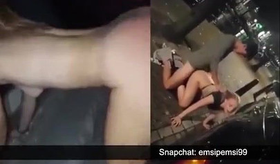 Shameless amateur whores fucking rock hard dick in snapchat compilation