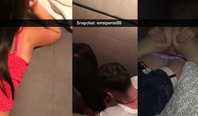 Shameless amateur whores fucking rock hard dick in snapchat compilation