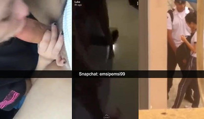 Shameless amateur whores fucking rock hard dick in snapchat compilation