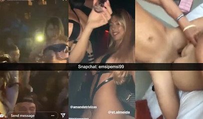Shameless amateur whores fucking rock hard dick in snapchat compilation