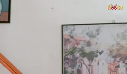 Hindi beauty makes love to her handsome nephew on the bed