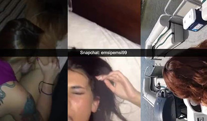 Snapchat sex compilation with the most attractive teen sluts