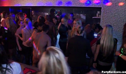 Sinful amateur chicks getting wild and dirty at the party