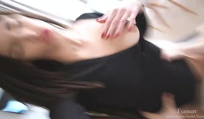 Foxy stunner gives a sensual BJ and gets dicked deeply