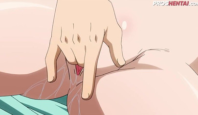 Busty Hentai schoolgirl gets her giant juggs and muff dicked well