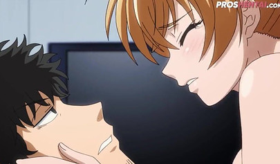 Busty Hentai schoolgirl gets her giant juggs and muff dicked well