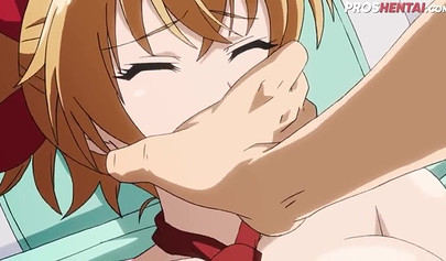 Busty Hentai schoolgirl gets her giant juggs and muff dicked well