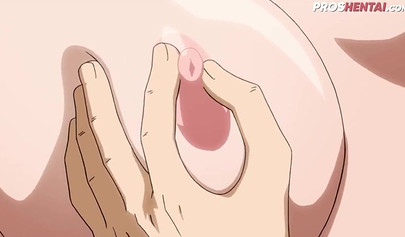 Busty Hentai schoolgirl gets her giant juggs and muff dicked well