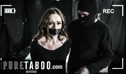 Skinny teen slut Lily Glee gets double teamed by her boyfriend and stepdad