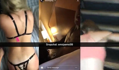 Amateur vixens suck and fuck in ultimate Snapchat sex compilation