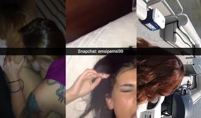 Amateur vixens suck and fuck in ultimate Snapchat sex compilation