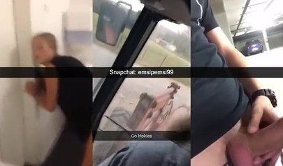 Amateur vixens suck and fuck in ultimate Snapchat sex compilation