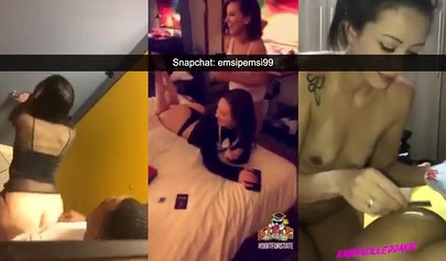 Amateur vixens suck and fuck in ultimate Snapchat sex compilation