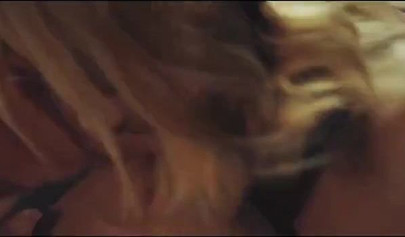 Busty golden haired girlfriend bounces on her boyfriend's throbbing dick