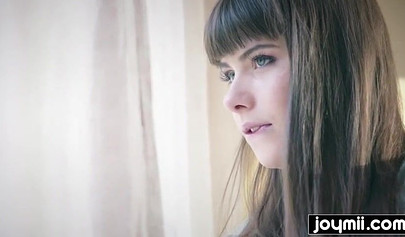 Sexy French teen Luna Rival gets screwed by her landlord