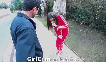 Teen Adrian Rae reaches multiple orgasms while being fucked by her driving instructor