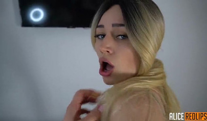 Tattooed escort shows off her cock sucking skills before getting fucked hard