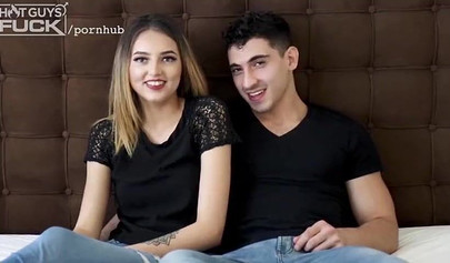 Beautiful babe gets taken by a handsome stallion doggystyle