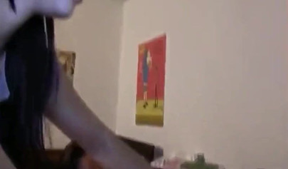 College girlfriend with perky tits riding her ex's throbbing dick