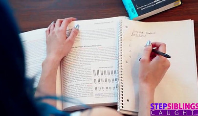 Busty teen Jewelz Blu gets tied up and screwed by her stepbrother