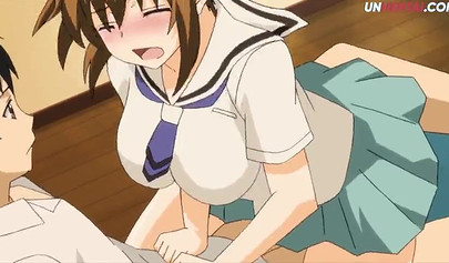 Big breasted Hentai schoolgirls get dominated & brutally fucked