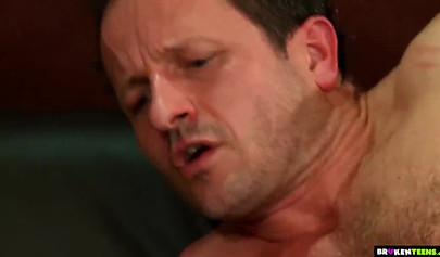 Dirty photographer cums hard in sexy teen Abigaile Johnson's pussy