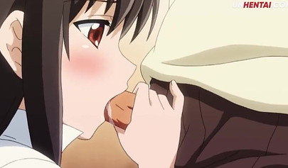 Huge boobed Hentai bombshell takes a rod up her soaking wet pussy