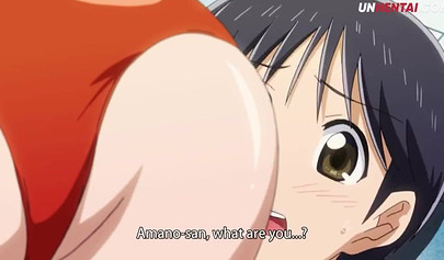 Huge boobed Hentai bombshell takes a rod up her soaking wet pussy