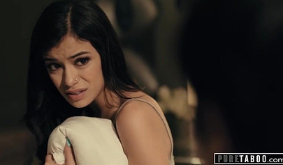 Busty teenage sinner Savannah Sixx gets her cunt drilled hard