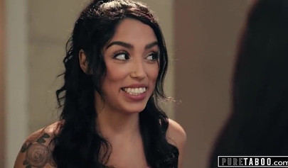 Busty teenage sinner Savannah Sixx gets her cunt drilled hard